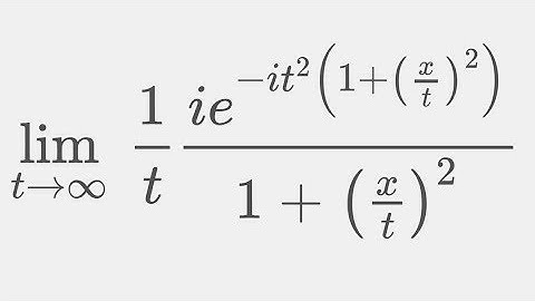 Fresnel integrals: how 2 math ft. DJ limit ( Still needs an update of some sort )