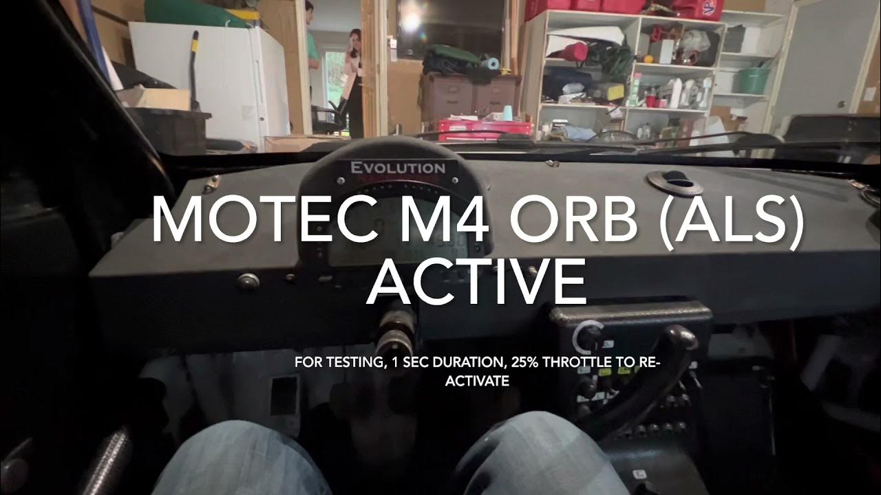 MoTec M4 ECU Rotational Idle and ORB (Overrun Boost / Anti Lag ALS