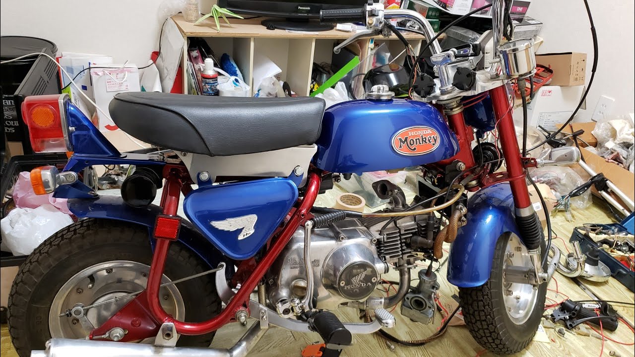 4MINI【カスタムリジットモンキー】Z50Aのモンキーが40年振りに帰っ