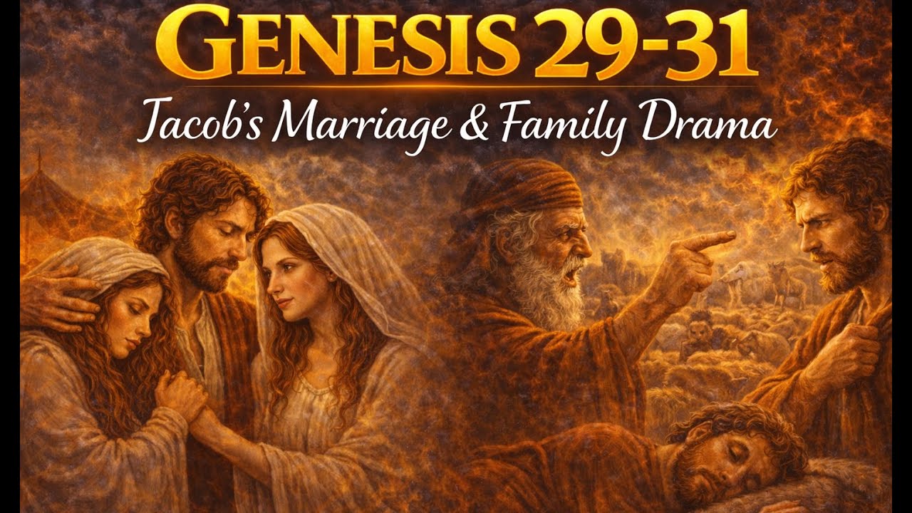 Genesis Chapter 29-31: Jacobs marriage & Family drama