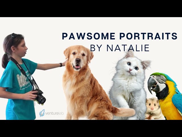 15-year-old Natalie's pitch for Family Photography, Pets Included