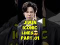Jimin S Funniest And Most Iconic Lines Compilation Try Not To Laugh 
