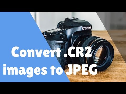 How to Change CR2 File to JPEG Format in Computer Without Any Converter