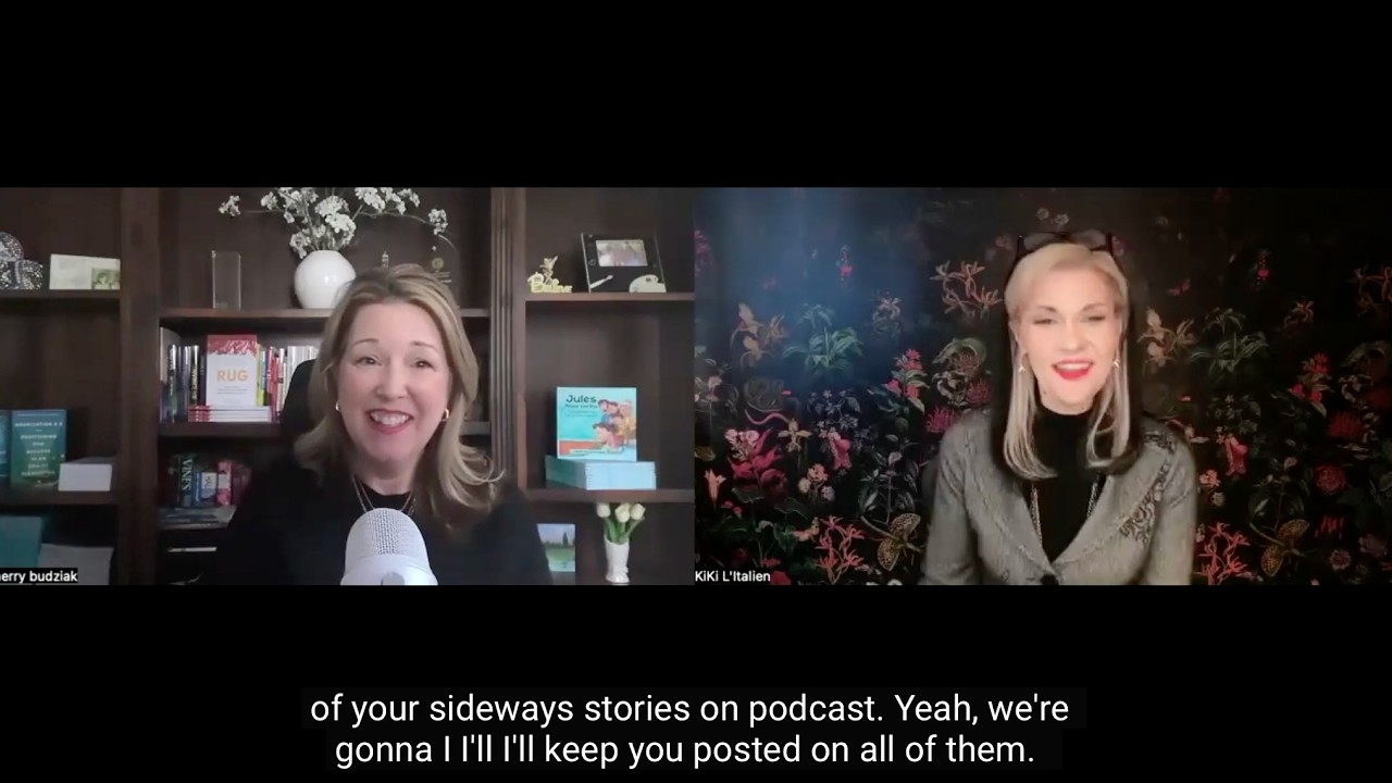 Things Go Sideways Podcast Interview with Author Sherry Whitaker Budziak