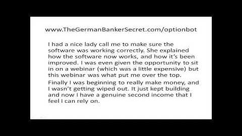 Option Bot 2 0 Review Does Option Bot 2 0 Really Work Or Is It Just Another Binary Option Scam