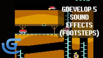 GDevelop 5 Sound Effects Footsteps