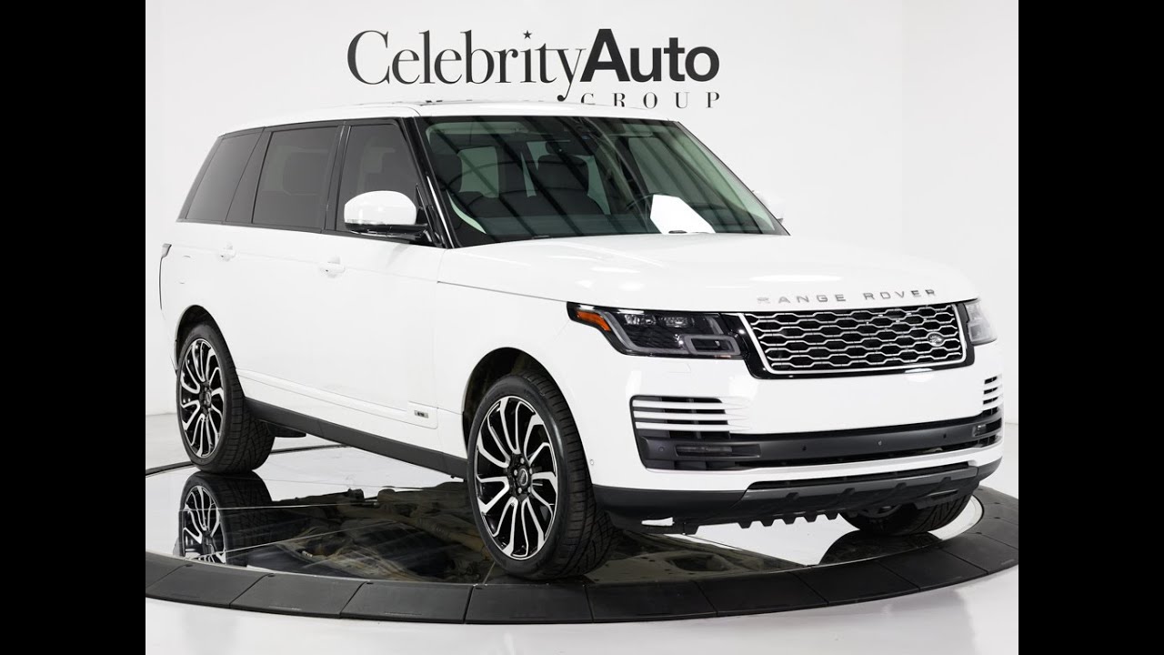 2019 LAND ROVER RANGE ROVER V8 HSE LWB DRIVER ASSIST VISION ASSIST ...