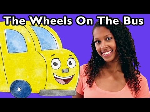 The Wheels On The Bus | Nursery Rhyme Collection From Mother Goose Club!