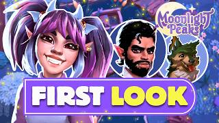 FIRST LOOK AT MOONLIGHT PEAKS | A New Supernatural Vampiric Life-Sim