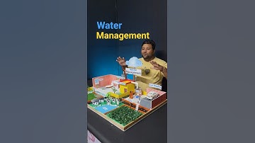 Water Conservation And Management #scienceworkingproject