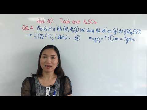 Video Bài Toán Về Axit Sunfuric H2SO4 - Hóa 10 - Chuyên Đề... - youtube