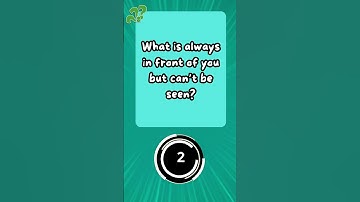 Always in Front of You but Can