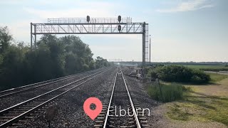 Metra UP-W Cab Car Ride on Train #36 From Elburn to Chicago!
