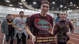 Highlights: Gopher Men's Track Tops Wisconsin, Wins Border Battle Dual