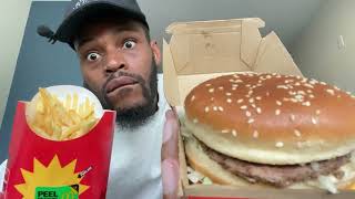big mac meal mukbang