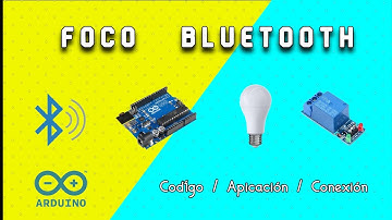 ✅Encender FOCO con el CELULAR por BLUETOOTH usando ARDUINO, HC-06, CÓDIGO + APK + CONEXIÓN,COMPLETO