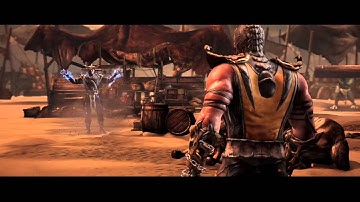 Mortal Kombat X Raiden vs Scorpion Intro #1
