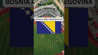 What is the most popular sport in BOSNIA AND HERZEGOVINA #bosnia #sports #world #football #cricket