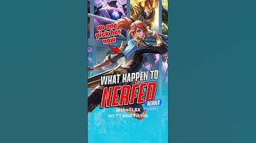 What happened to nerf heroes? #mobilelegends #mlbb