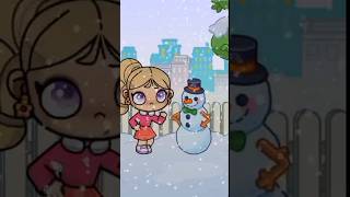 Snowman tutorial ⛄️❄️ #avatarworld #short #music