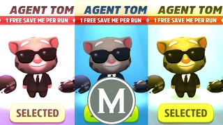 iGameMix: لعبة توم المتكلم: سباق الذهب في الصين، العميل توم، مجموعة ردود فعل الألوان: طريقة اللعب... screenshot 5