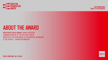 About the Award – Einstein Foundation Award for Promoting Quality in Research