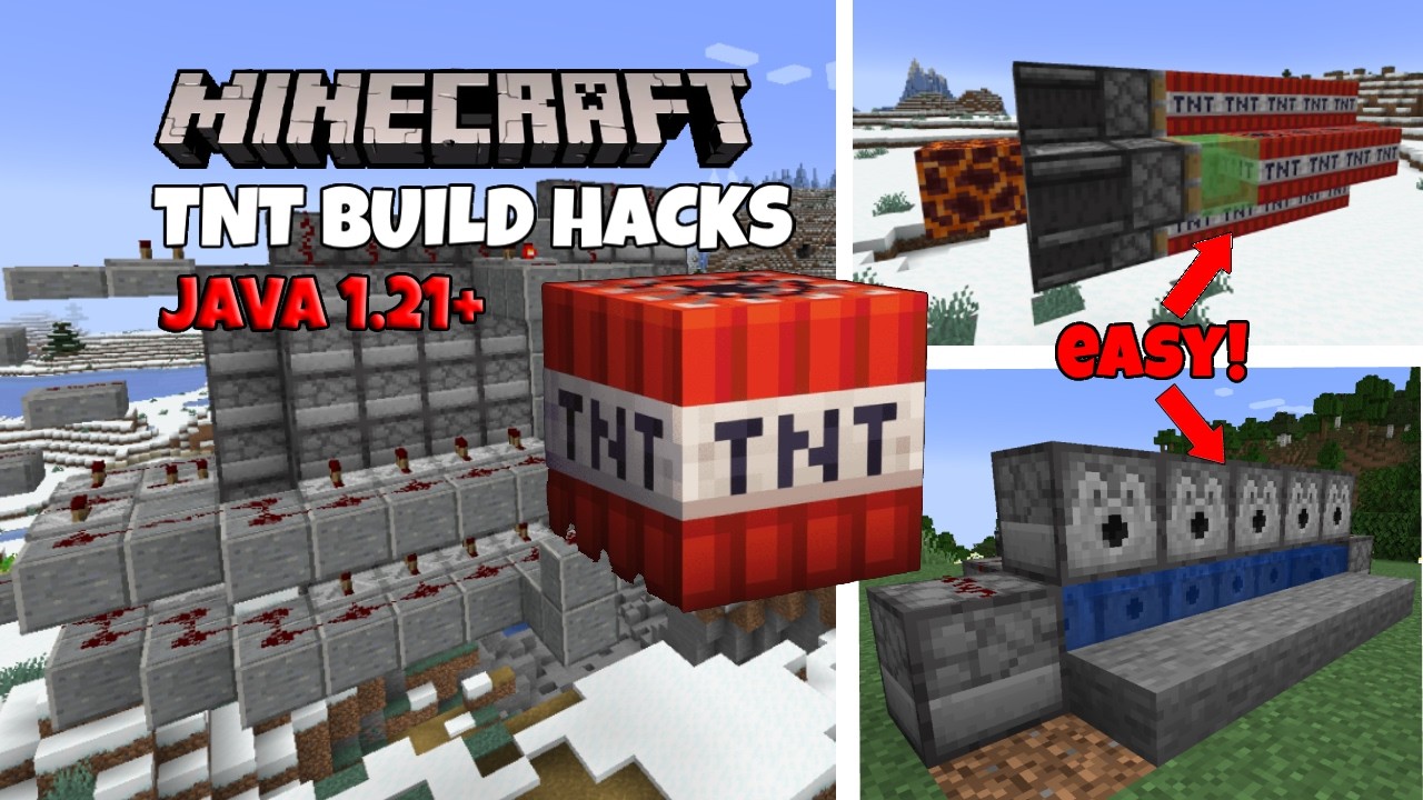 7 EASY TNT BUILD HACKS