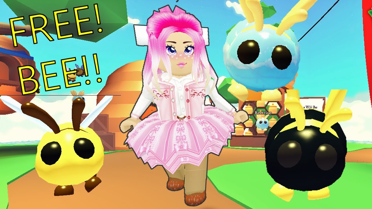 How To Get S Free Flyable Queen And King Bee In Roblox Adopt Me Youtube - roblox adopt me youtube bees