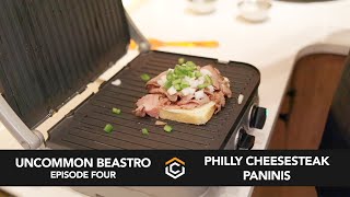 How to Make Philly Cheesesteak Panini :: Episode 4 :: Uncommon Beastro