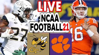 Clemson @ Georgia Tech - 2020 Week 1 Simulation (NCAA Football 21)