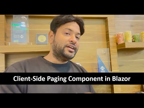 Client Side Paging Component in Blazor - YouTube