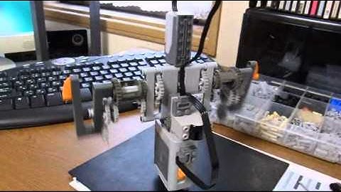 Lego Technic ROBOT Arm test2.wmv
