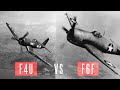 F4u corsair vs f6f hellcat  which was the better fighter