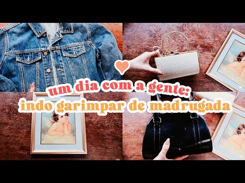 Um dia com a gente: INDO GARIMPAR DE MADRUGADA 😴🌜