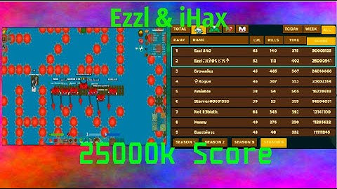 Starve.io: Ezzl & iHax 25.000.00 SCORE |Season 4|