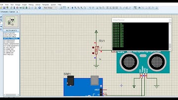 Ejemplos de uso del sensor ultrasónico en arduino con Proteus