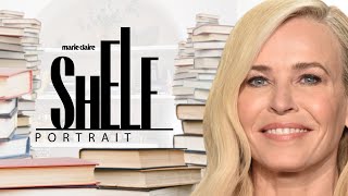 Inside Chelsea Handler's Packed Personal Library | Shelf Portrait | Marie Claire