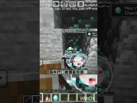 MINECRAFT DIAMOND MINING WITH  CREEPER #viral #viralshorts