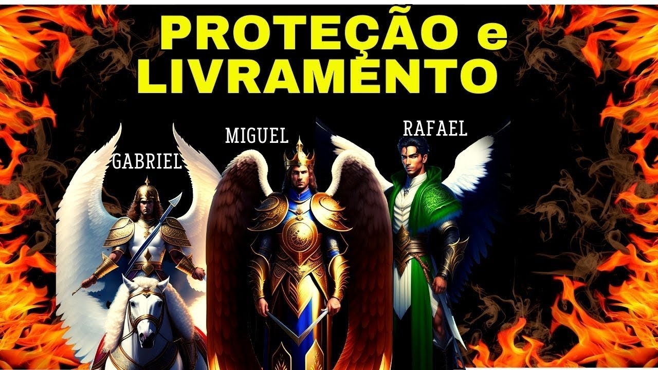 3 ARCANJOS E A ORAÇÃO MAIS PODEROSA PRA LIVRAMENTO E PROTEÇÃO - RECEBA ESSA GRAÇA EM 24 HORAS.