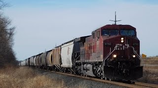 Railfanning the CP Paynesville Sub and BNSF Staples Sub 2/27/16, BNSF Tier 4 and more!