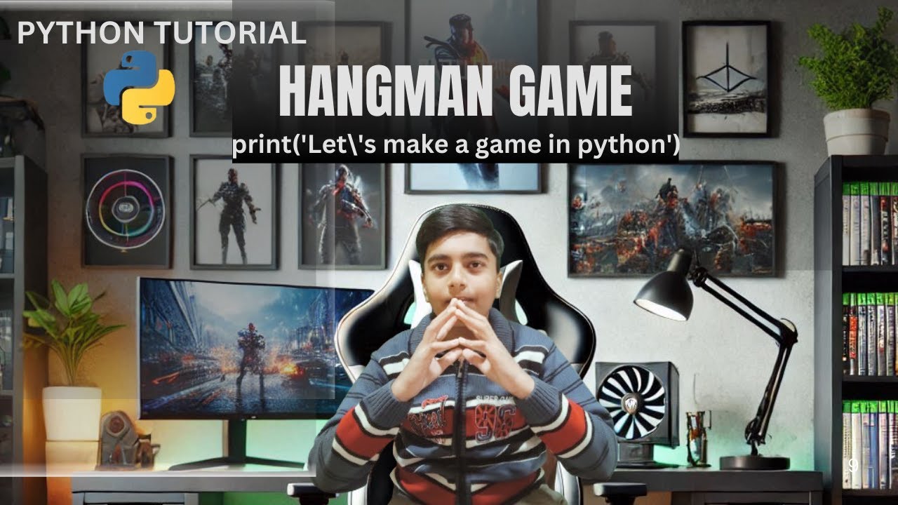 HANGMAN In PYTHON| PYTHON TUTORIAL - YouTube