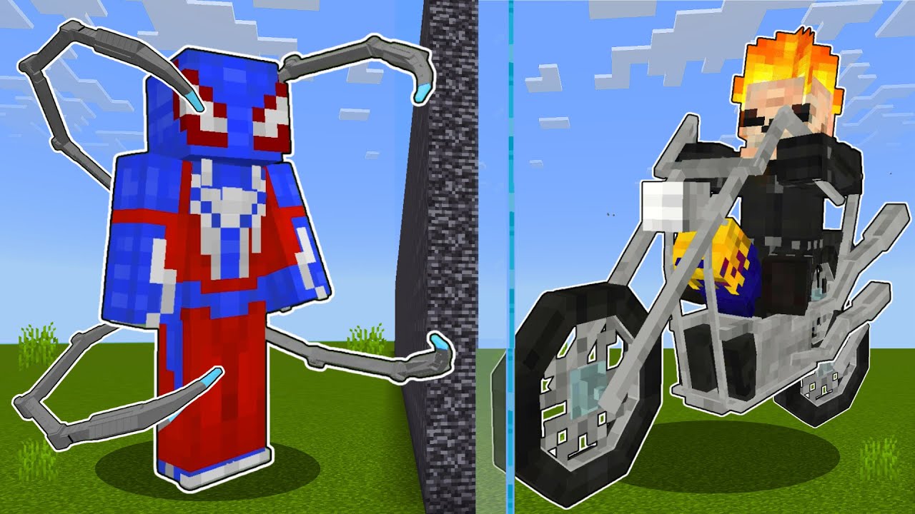 I Cheated in a SPIDERMAN ROBOT vs GHOST RIDER Mob Battle Competition!