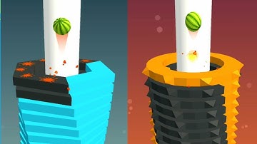 Stack Ball Game All Level Pro Gameplay Android, iOS New Mobile Games SB564