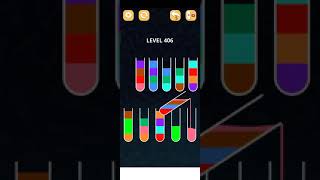 COLOR SORT PUZZLE LEVEL 406