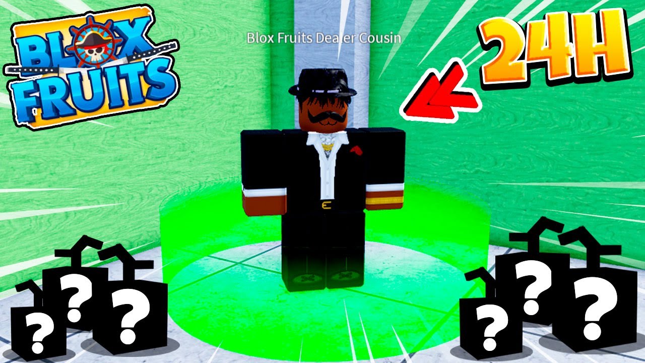 GIRANDO FRUTA NO BLOX FRUIT ROBLOX - Tente a sorte de pegar a