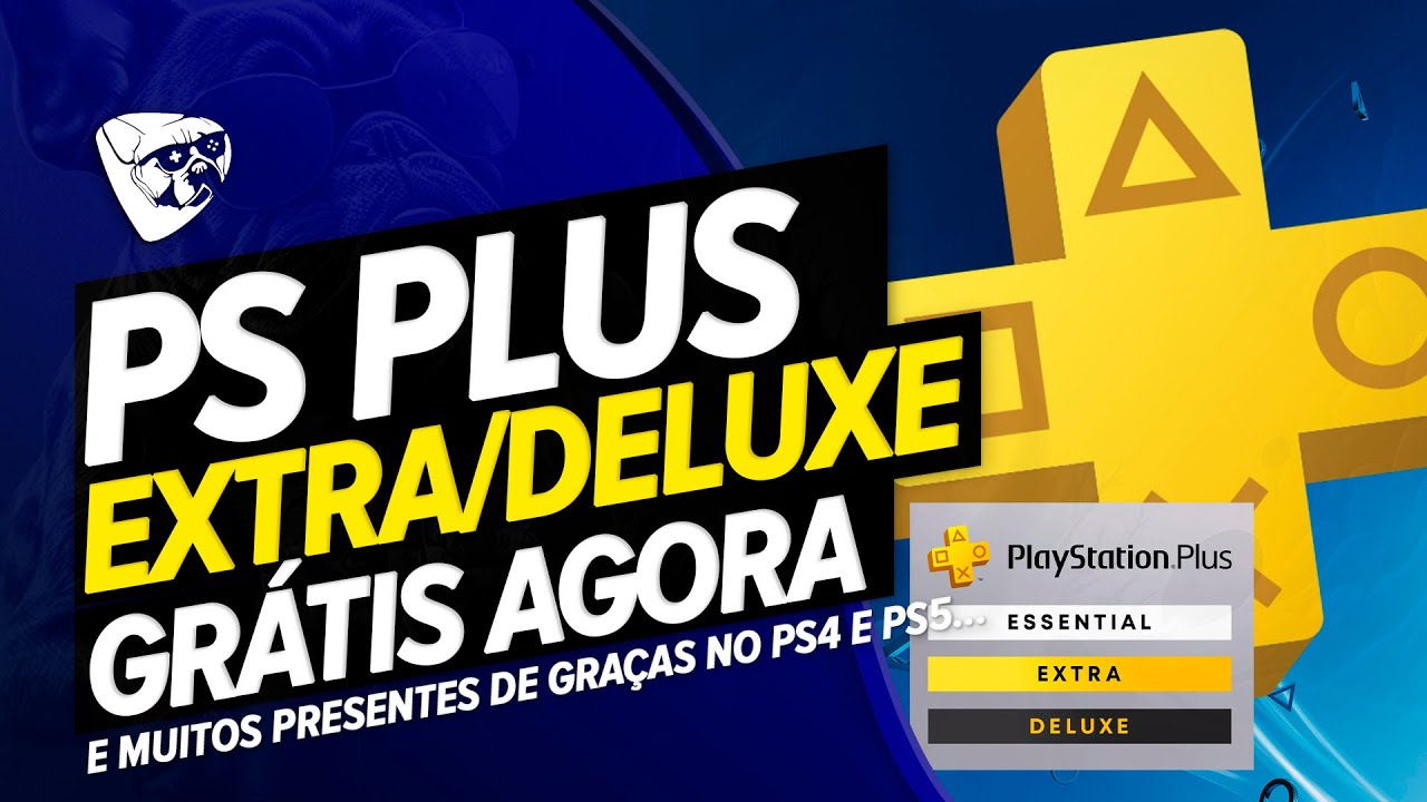 BOMBA !!! 17 NOVOS JOGOS GRÁTIS NO PS4 e PS5 !!! PS PLUS EXTRA DELUXE 