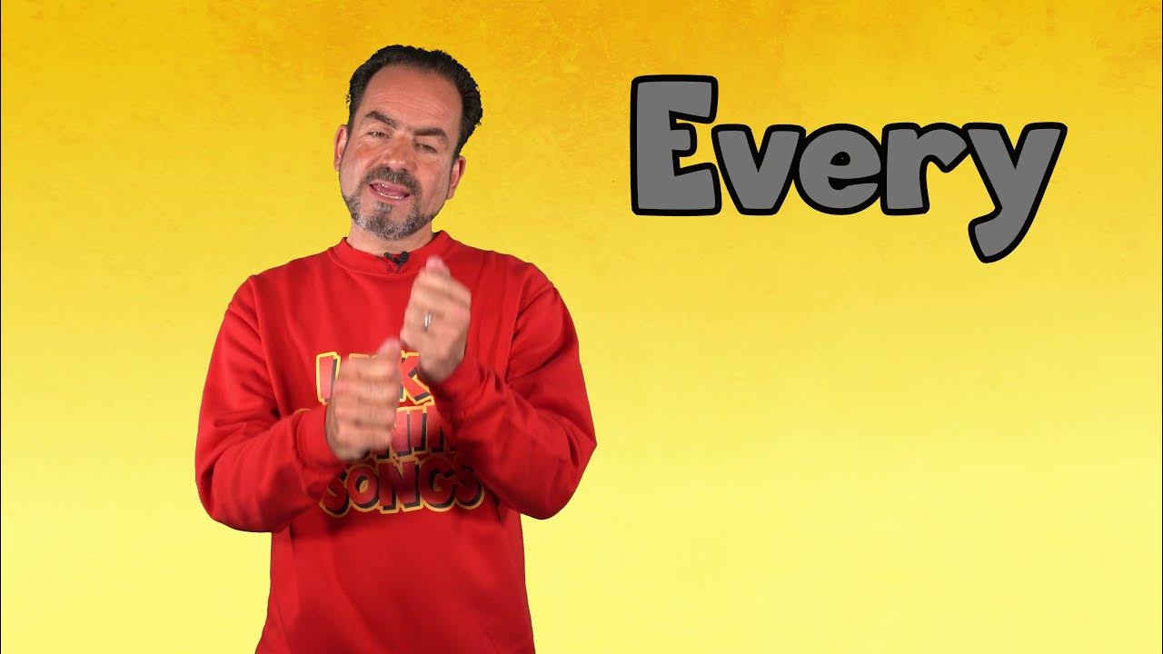 Sign EVERY ASL for EVERY EVERY in Sign Language Sign Language for