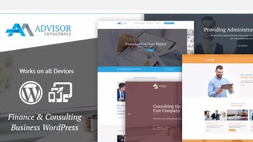 Advisor │ Business Finance WordPress Theme + Download