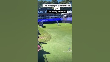 Golfer #chasekoepka walks out to #kodakblack and hits a #holeinone 🏌️‍♀️#golf #smashgc #fyp #sattv