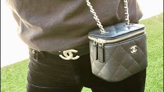 Chanel Mini Vanity with Classic Chain Unboxing 🎉. New Release Spring 2020  